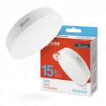 Лампа светодиодная LED-GX53-VC15Вт 230В 6500К 1200Лм IN HOME (холодный свет)