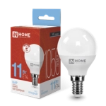 Лампа светодиодная LED-ШАР-VC 11Вт 230В Е14 6500К 1050Лм IN HOME (холодный свет)