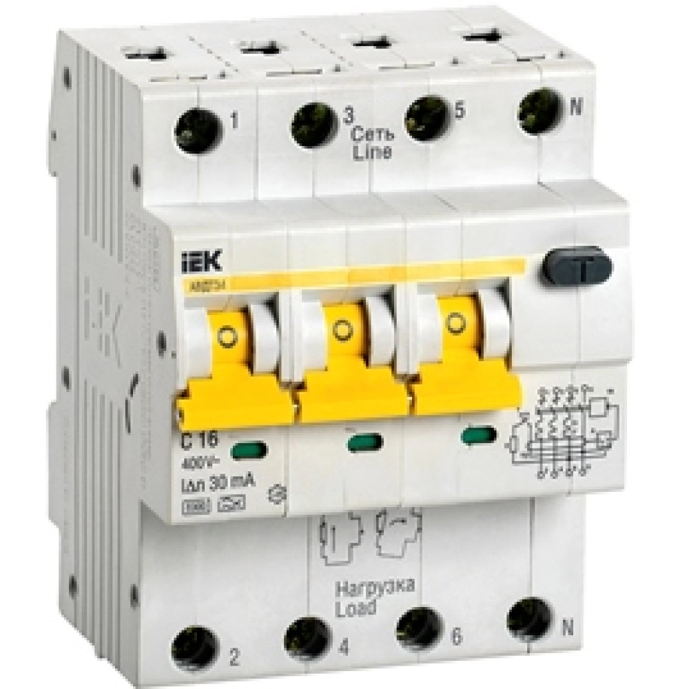 АВДТ 34 С16 30мА - Автоматический Выключатель Дифф.тока